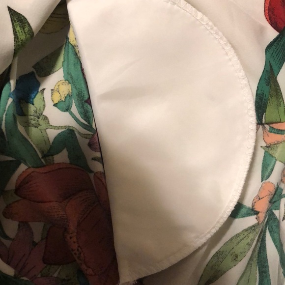 Floral cropped blazer - Picture 5 of 5